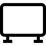 Tv SVG Icon